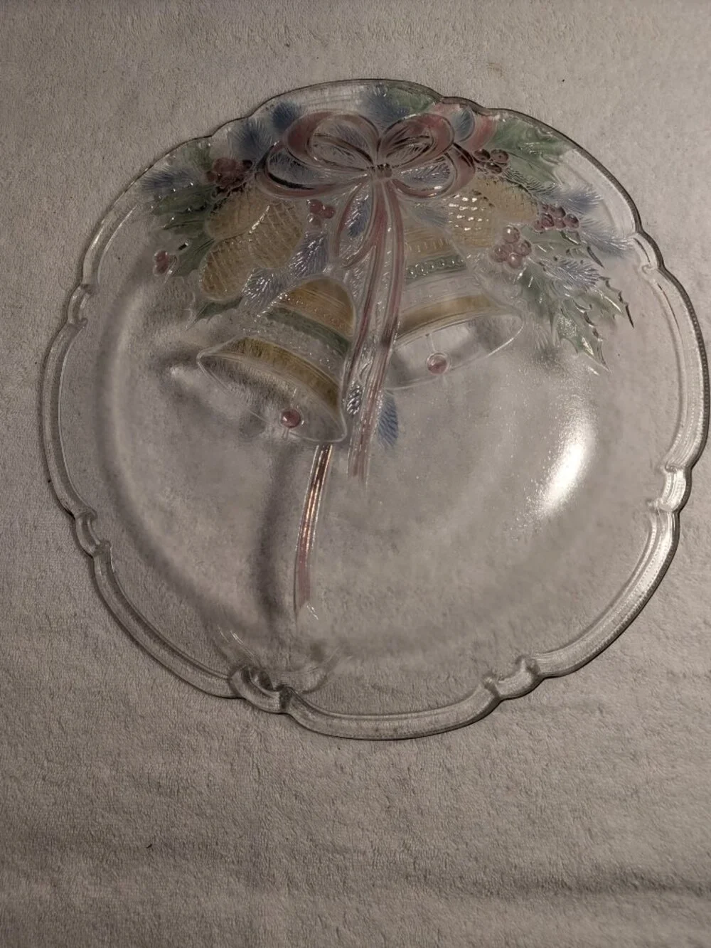 MIKASA FESTIVE BELLS HOSTESS PLATTER